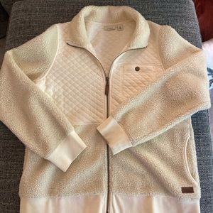 L.L. Bean Quilted Fleece Zip-Up